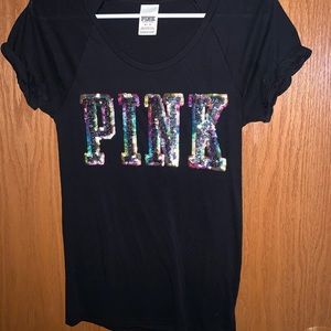 Early 2000s VS Pink Graphic Tee